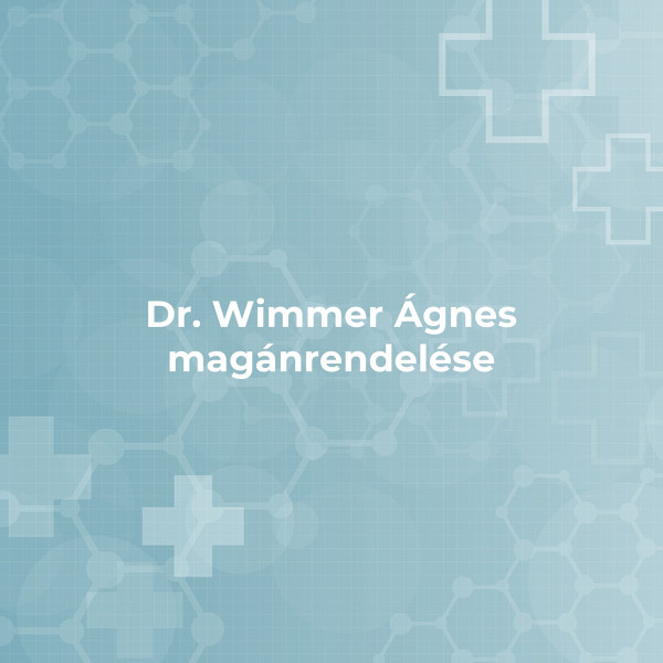 Dr. Wimmer Ágnes magánrendelése